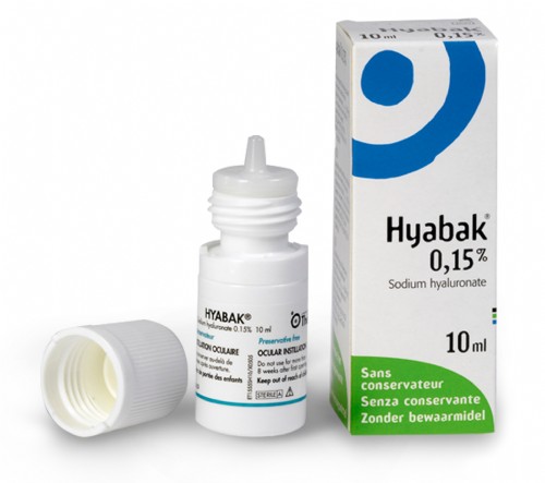 HYABAK 0.15% - SOLUCION HIDRATANTE LENTES DE CONTACTO (10 ML)