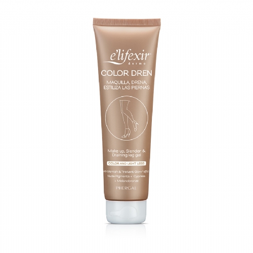 E´lifexir dermo color dren gel maquillaje drenanate y relajante (1 tubo 150 ml)