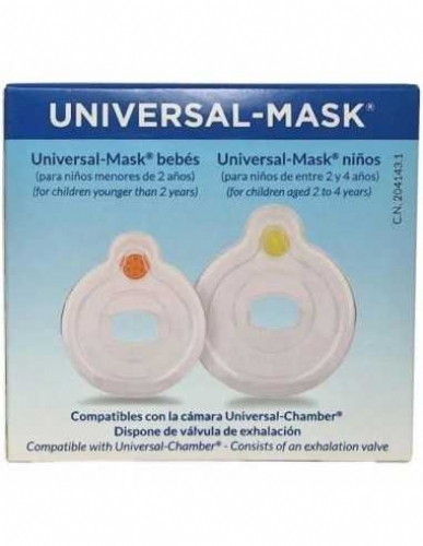 Mascarilla universal - mask (2 unidades bebes + niños)