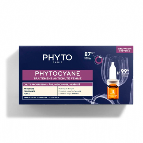 Phytocyane mujer caida progresiva 12 amp
