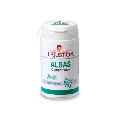 Algas - ana maria lajusticia (104 comprimidos sabor limon)
