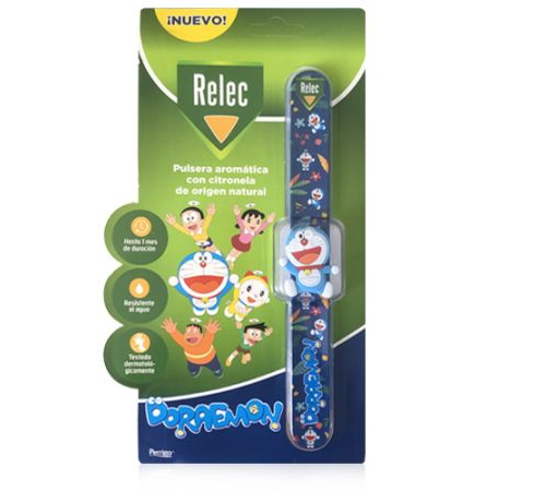 Relec pulsera aromatica  1 unidad doraemon