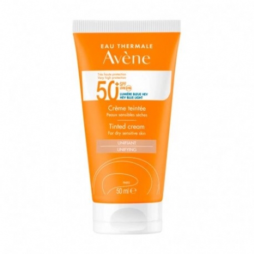 Avene spf 50+ crema muy alta proteccion (1 envase 50 ml color)