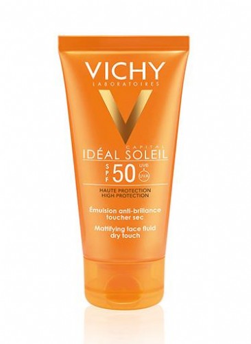 IDEAL SOLEIL SPF 50 EMULSION EFECTO MATE (50 ML)