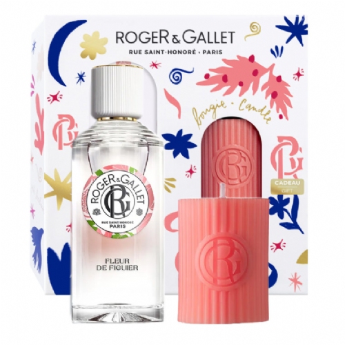 Rg fleur de figuier 100ml + vela cofre navidad 2024