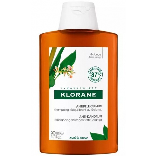 Klorane anticaspa champu tratante & reequilibrante a la galanga  1 envase 200 ml