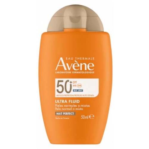 Eau thermale avene muy alta proteccion ultra fluid mat perfect fps 50+  1 envase 50 ml