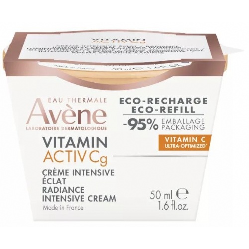 Avene vitamin activ cg crema intensiva luminosidad (1 envase 50 ml ecorecarga)