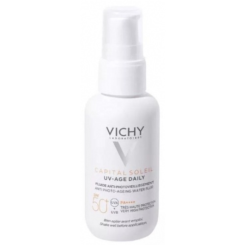 Capital soleil uv age daily spf 50+ (1 frasco 40 ml color tono claro)