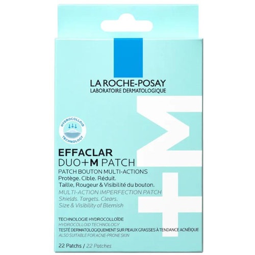 Effaclar duo+m parches la roche posay 22 unidades
