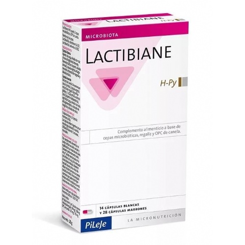 Lactibiane hpy (14 capsulas blancas + 28 capsulas marrones)
