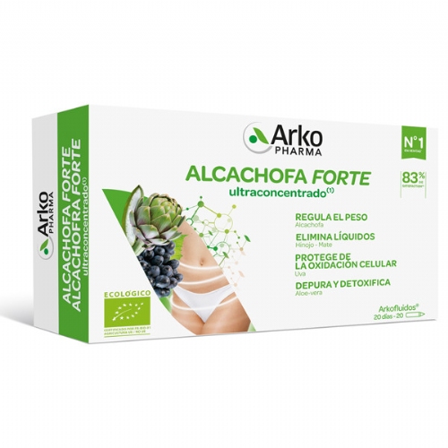 ARKOFLUIDO ALCACHOFA FORTE AMP BEBIBLES (15 ML 20 AMP)