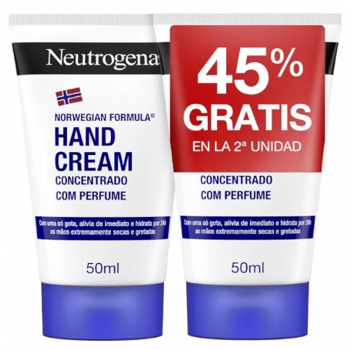 Neutrogena formula noruega crema de manos concentrada  2 envases 50 ml
