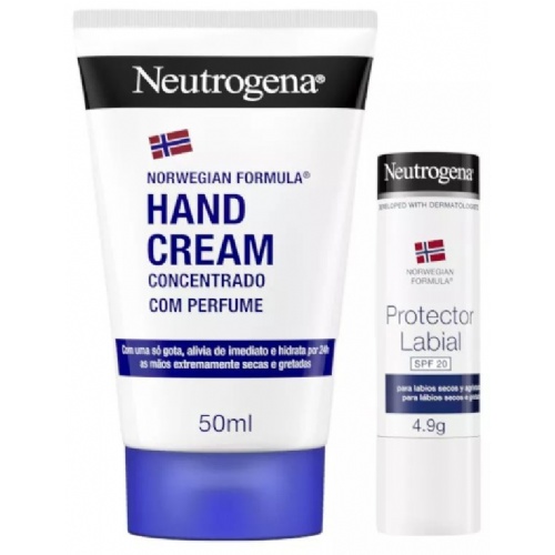 Neutrogena van gogh crema manos concentrada+ stick labial spf 20  1 envase 50 ml + 1 envase 4,8 g pa
