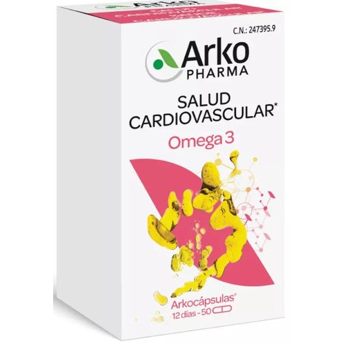 Arkocapsulas omega 3  50 capsulas