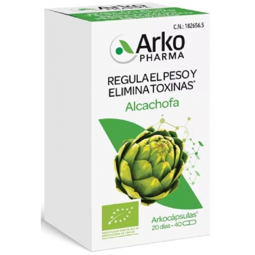 Arkopharma alcachofa bio (40 capsulas)