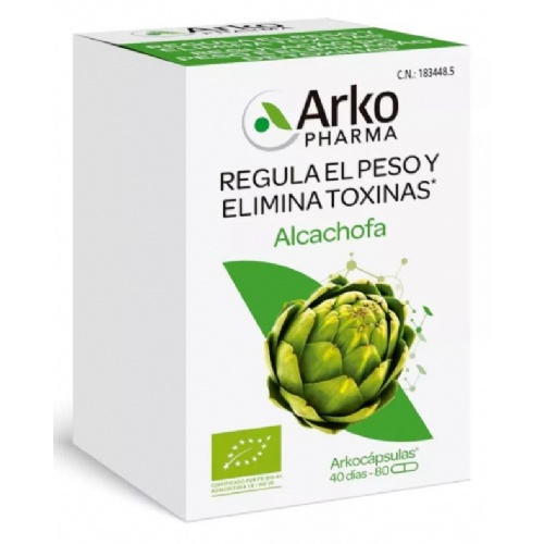Arkocapsulas alcachofa bio (80 capsulas)