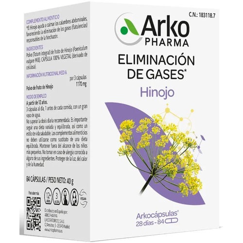 Arkocapsulas hinojo  84 capsulas