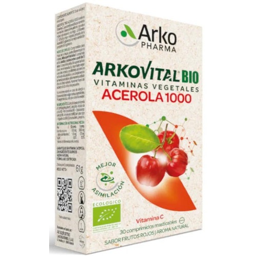 Arkovital acerola 1000 vitamina c (30 comprimidos)