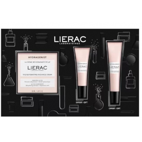 Lierac hydragenist crema + scrub mask  cofre navidad 2024