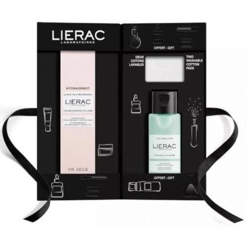 Lierac hydragenist gel ojos 15 ml cofre navidad (ci)