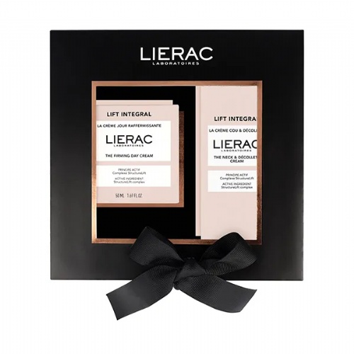 Lierac lift integral crema reafirmante + crema de cuello y escote cofre navidad 2024