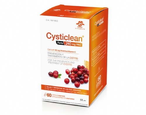 CYSTICLEAN FORTE 240 MG PAC (PROANTOCIANIDINAS) (60 CAPSULAS)
