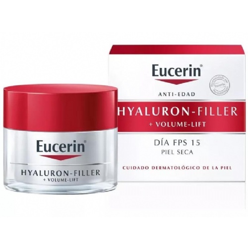 Eucerin hyaluron filler volume lift - crema de dia fps15 piel seca (1 envase 50 ml)