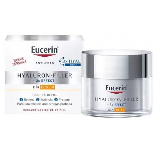 Eucerin antiedad hyaluron filler dia fps30  1 envase 50 ml