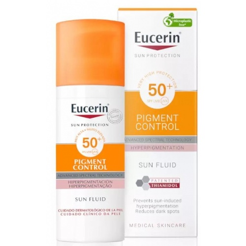 Eucerin sun protection 50+ fluid pigment control  1 envase 50 ml