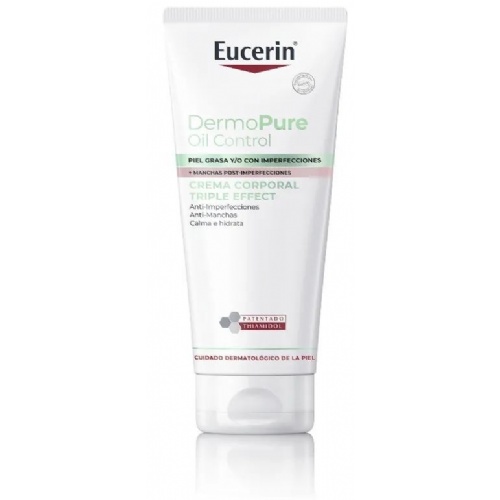Eucerin dermopure oil control crema corporal tripe effect 1 envase 200 ml