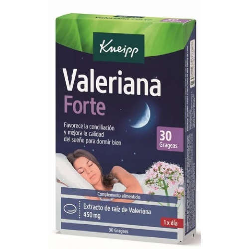Kneipp valeriana forte (30 grageas)