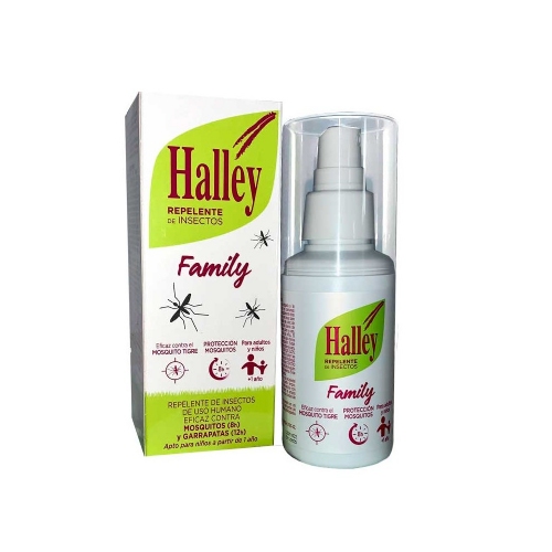 Halley family repelente de insectos (1 vaporizador 100 ml)