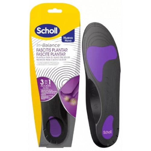 Scholl plantilla in balance fascitis plantar talla l