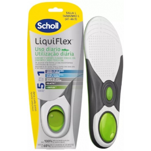 Scholl plantilla liquiflex uso diario talla l
