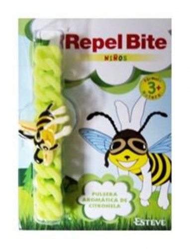 REPEL BITE NIÑOS PULSERA CON CITRONELA