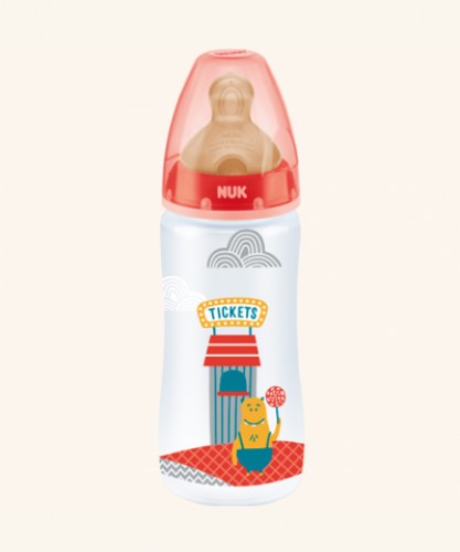 BIBERON FC + PP LATEX - NUK FANTASY (1M 300 ML)