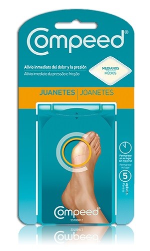 COMPEED JUANETES - HIDROCOLOIDE (5 U)