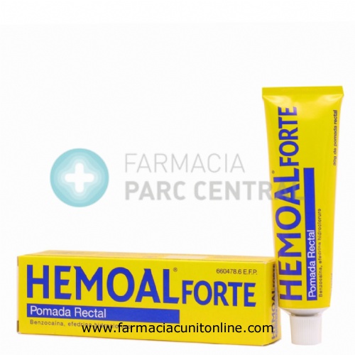 HEMOAL FORTE POMADA RECTAL, 1 tubo de 30 g
