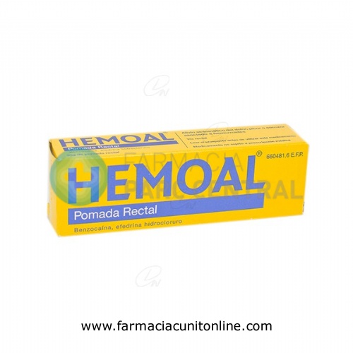 HEMOAL POMADA RECTAL, 1 tubo de 30 g