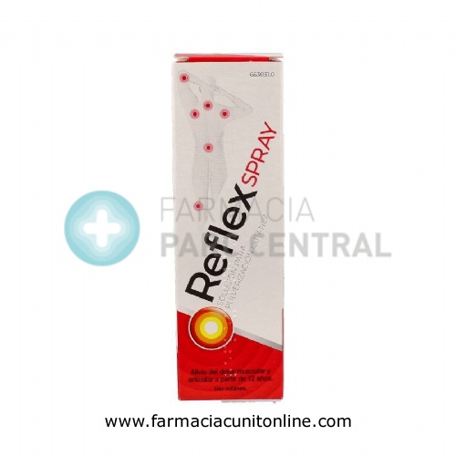REFLEX SPRAY SOLUCIÓN PARA PULVERIZACIÓN CUTÁNEA, 1 frasco de 130 ml