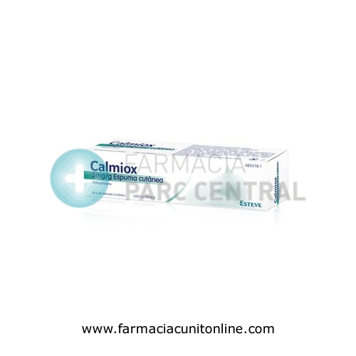CALMIOX 5 mg/g ESPUMA CUTANEA, 1 envase a presión de 50 g