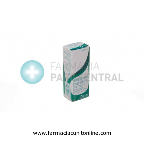 RESPIBIEN FRESHMINT 0,5 mg/ ml SOLUCION PARA PULVERIZACION NASAL, 1 envase pulverizador de 15 ml
