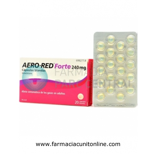 AERO-RED FORTE 240 MG CAPSULAS BLANDAS , 20 cápsulas blandas