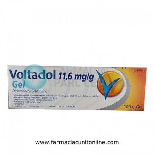 VOLTADOL 11,6 mg/g GEL 100 g GEL