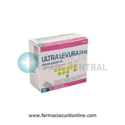 ULTRA-LEVURA 250 MG POLVO PARA SUSPENSION ORAL , 20 sobres