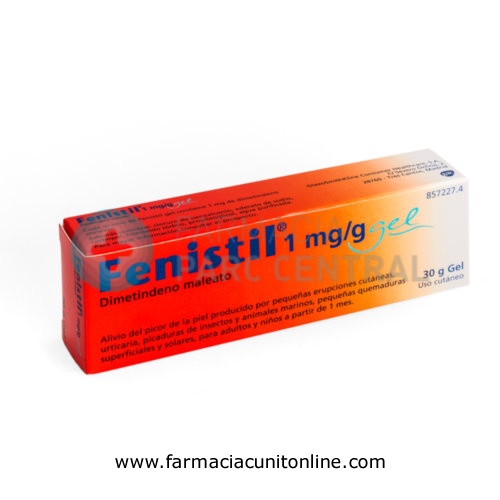FENISTIL 1 mg/g GEL , 1 tubo de 50 g