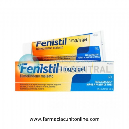FENISTIL 1 mg/g GEL , 1 tubo de 50 g