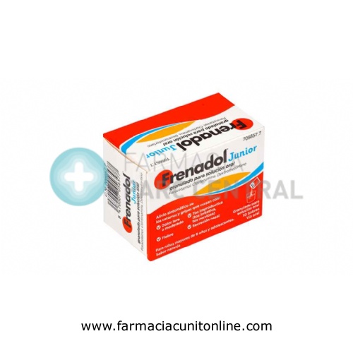 FRENADOL JUNIOR GRANULADO PARA SOLUCION ORAL , 10 sobres