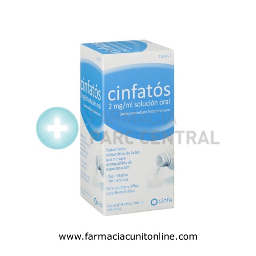CINFATOS 2 mg/ ml SOLUCION ORAL,1 frasco de 200 ml (PET)